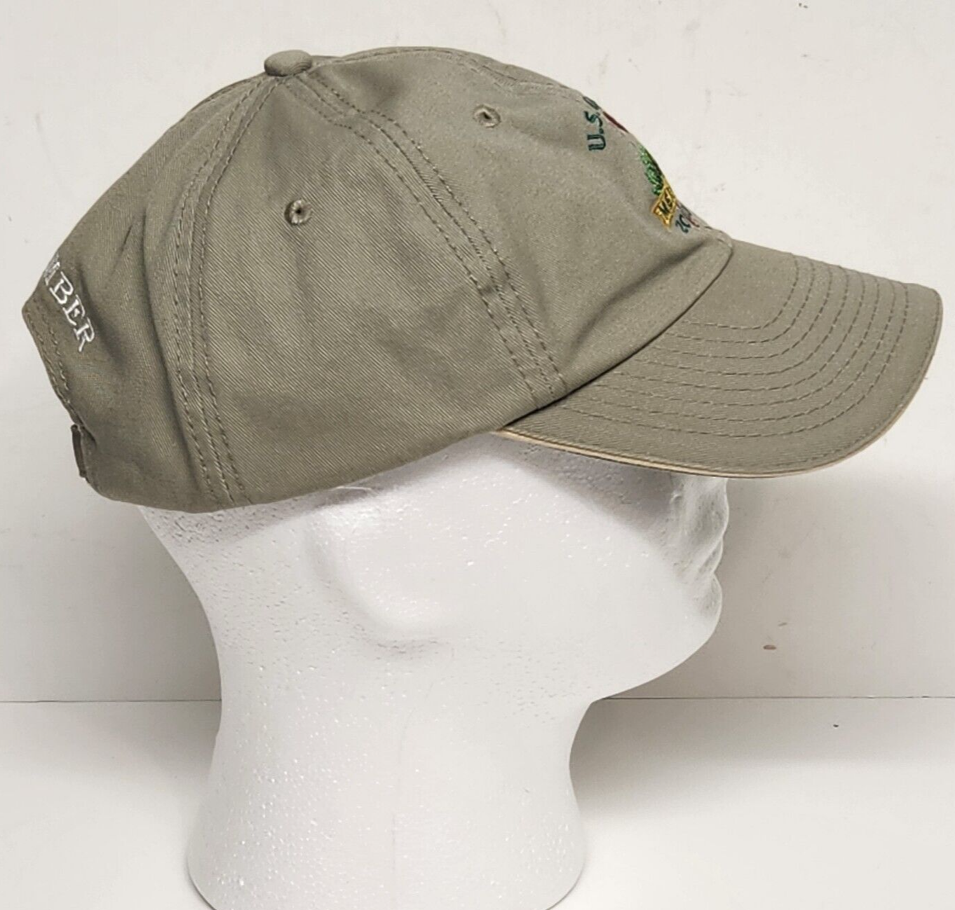 US Open Golf Merion Golf Hat 2013 USGA Member PGA Tour Cap Hook Loop Adjustment