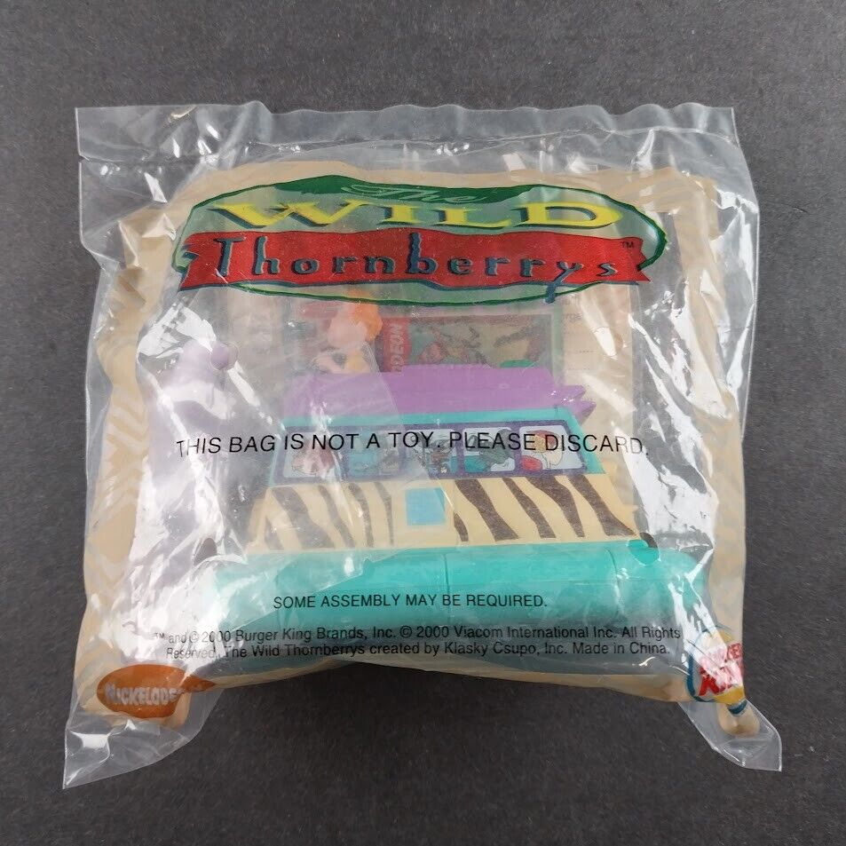 Burger King Vintage Toys of Various Sources Sealed Items Around 2000