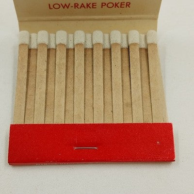 Silver Slipper Gambling Casino Saloon Las Vegas Nevada Matchbook Unused Vintage