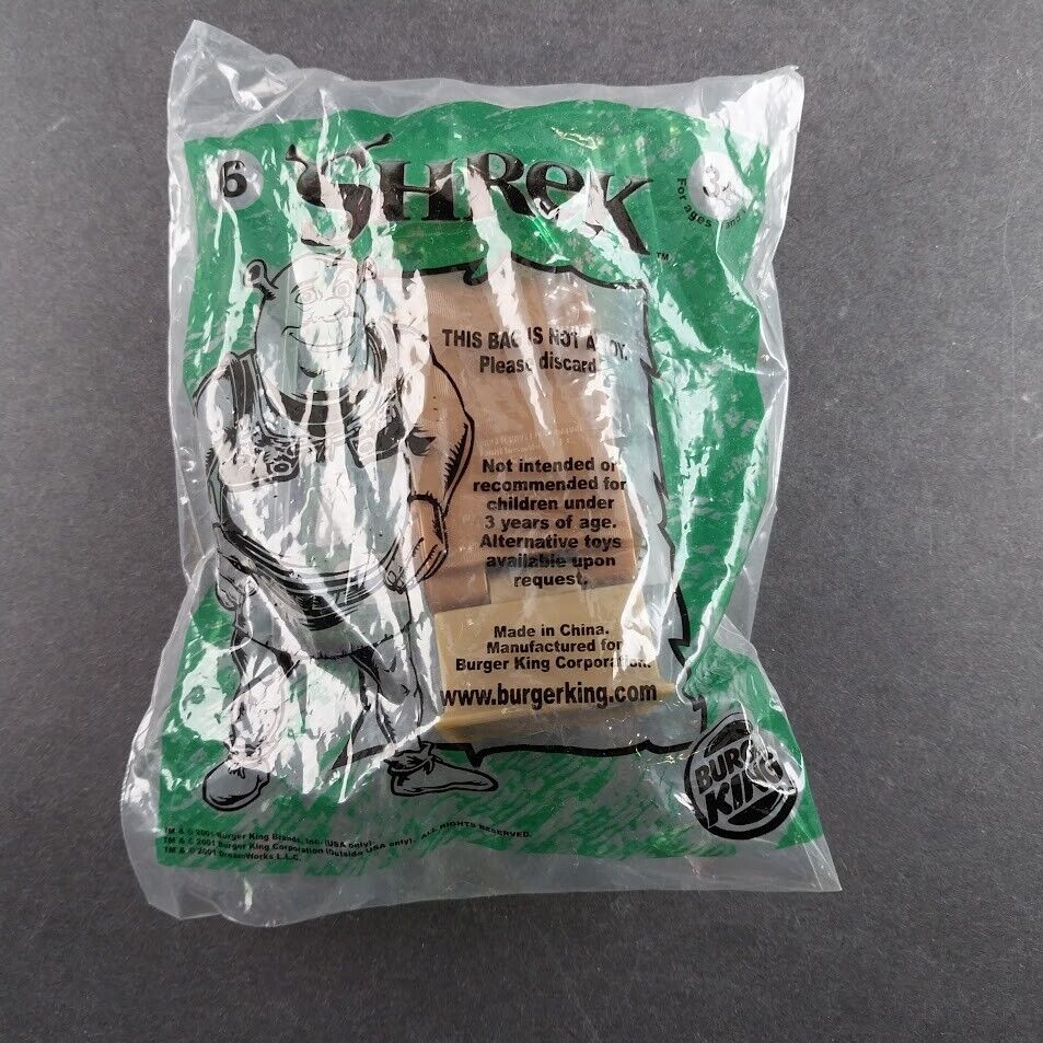 Burger King Vintage Toys of Various Sources Sealed Items Around 2000