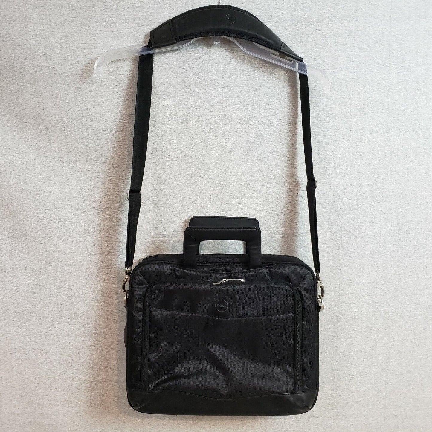 Dell Laptop Bag Nylon Shoulder Strap 12-14" compartments Zip Professional Travel