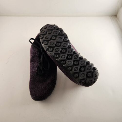 Propet Travelactiv Sneakers Size 8 Purple Wool Uppers and Black Rubber Soles