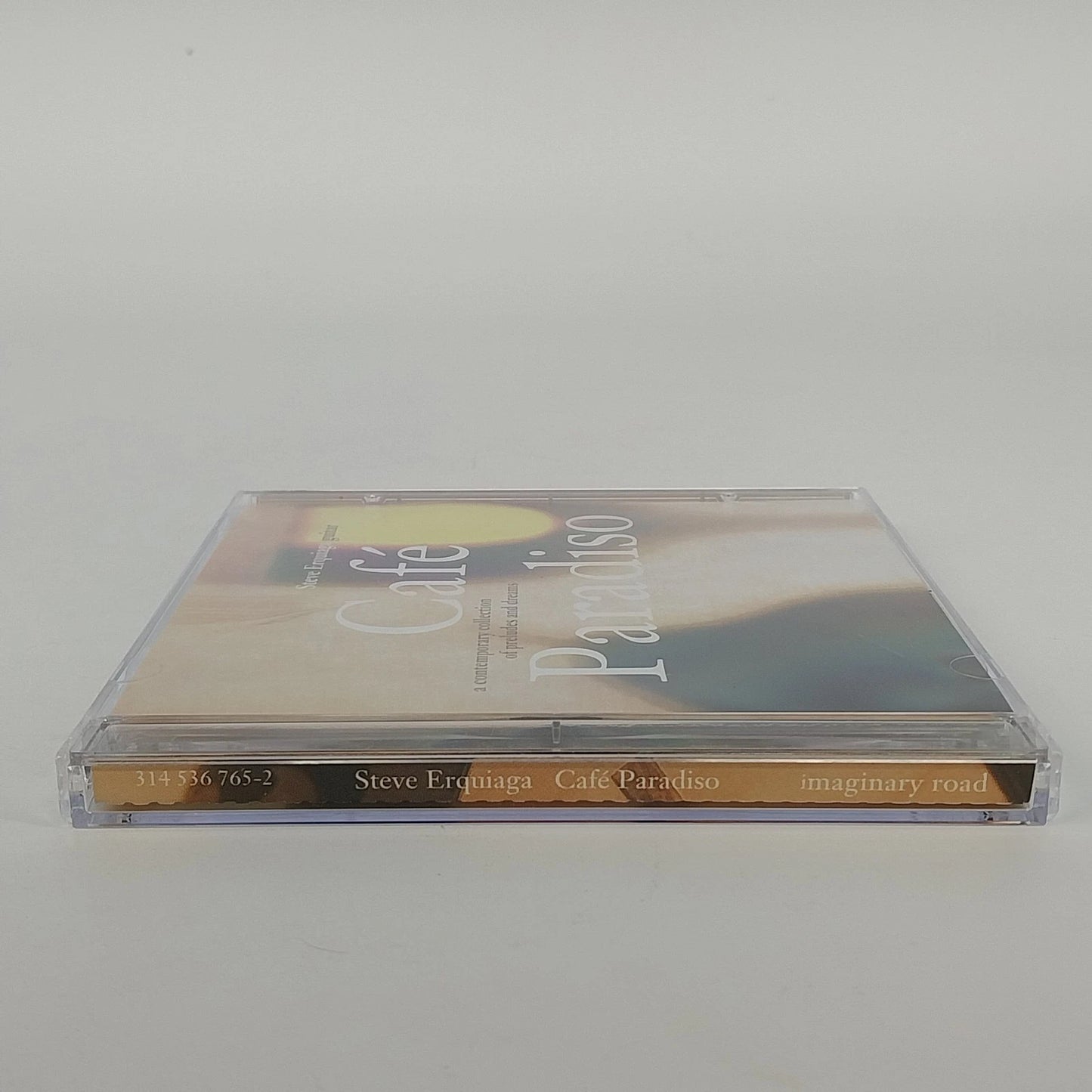 Steve Erquiaga Cafe Paradiso Guitar CD 1997 Imaginary Road New Age Instrumental