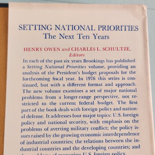 Organizing the Presidency by Stephen Hess 1976 1st Edition Vintage Hardcover