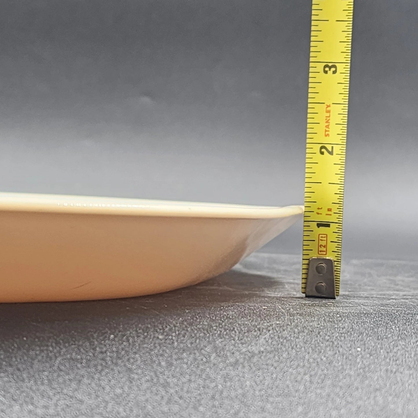 Corelle Blue Lily Oval Serving Platter Vintage Sandstone 12" USA