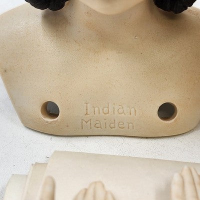 Western Indian Maiden Doll Kit by Yield House Includes Head Arms Legs & Pattern