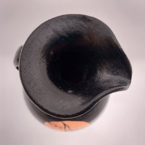 Handmade Red Figure Greek Pottery Pitcher Copy of Classic Period 430-360 BC 5"