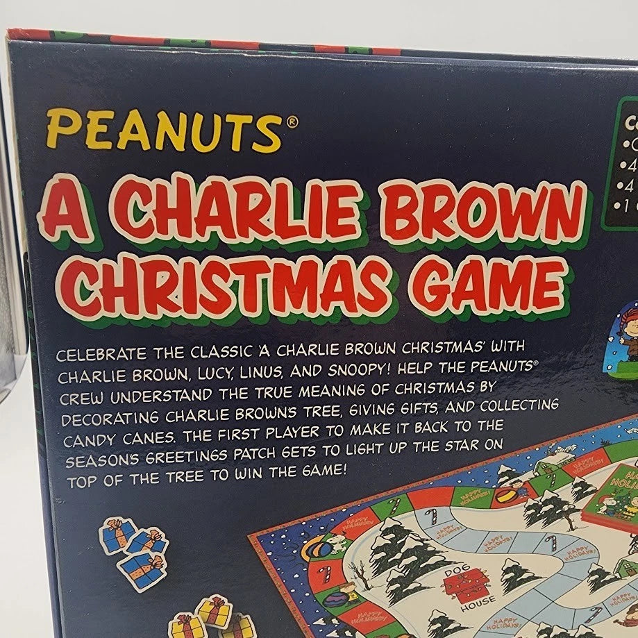 Peanuts Board Game 2008 Fundex Snoopy Kids Boxed "A Charlie Brown Christmas"