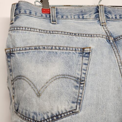 Levi's 550 Men's Jeans Faded Blue 38x34 Relaxed Fit Straight Leg Medium Rise