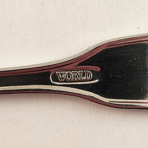 Coquille Pattern Amsilco World Stainless Silverware Teaspoon 6¼"