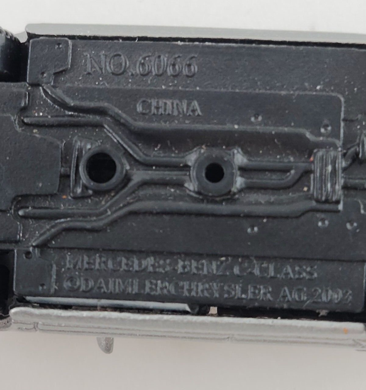 Vintage 2003 Motor Max 6066 Mercedes-Benz C-Class Sedan Rare Silver Original Old