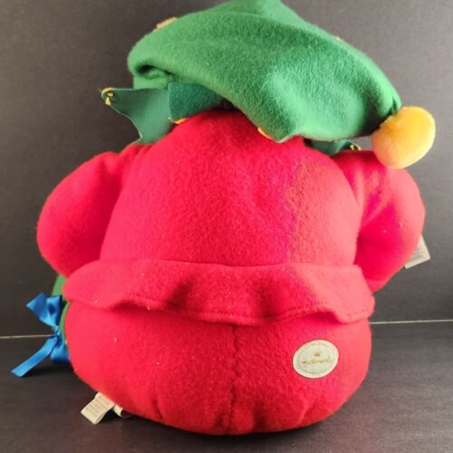 Hallmark Chris the Elf Bear Santa's Workshop #25 Stuffed Plush Teddy Bear