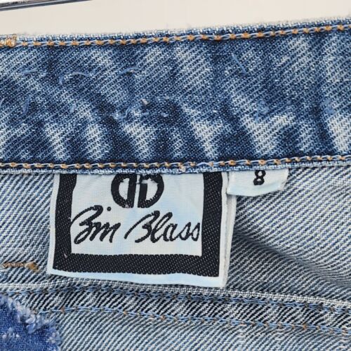 Bill Blass Women Denim Jeans Size 8 Vintage 5 Pocket 100% Cotton Brazil