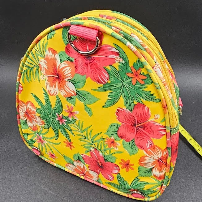 Ricardo Beverly Hills Tropical Hibiscus Expanding Duffle Travel Bag