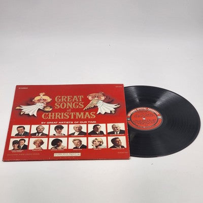 10 Christmas Record Albums Multi Artist LP Vinyl Records 50's 60's Standard VTG
