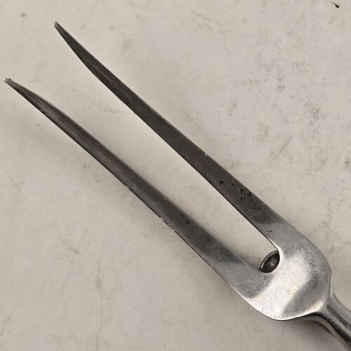 Stag Antler Handle Carving Fork and Steel Made In Sheffield England Stainless