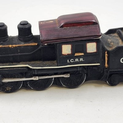 Ezra Brooks Decanter Casey Jones 382 Train Steam Engine & Coal Car 1980 Damage