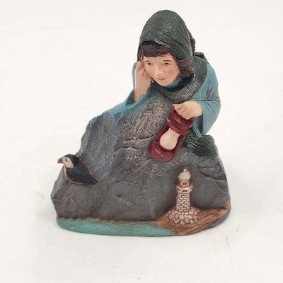 Keepers Of The Light Sculpture 6.5"h by Tom Snyder 1998 Dave Grossman Creations