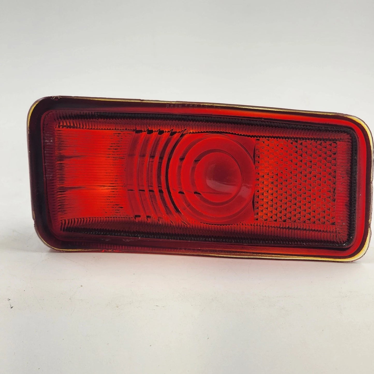Desoto S-11 Drivers Side Red Glass Tail Light Lens 1946 47 48 DEHY CB-13757