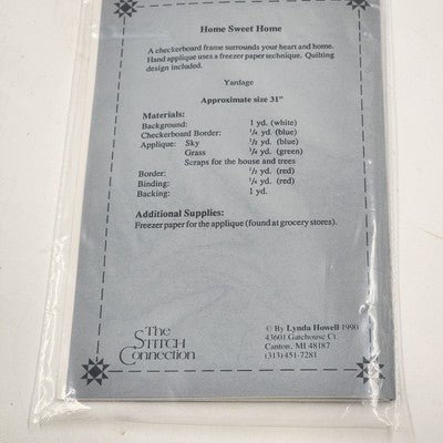 Lot of 8 Applique Quilting Cross-Stitch Patterns & Booklets for Sewing Projects