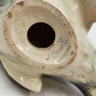 Set of 2 Goebel Sparrow Bird Figurine West Germany CV72 & CV73 Porcelain 2.5"x4"