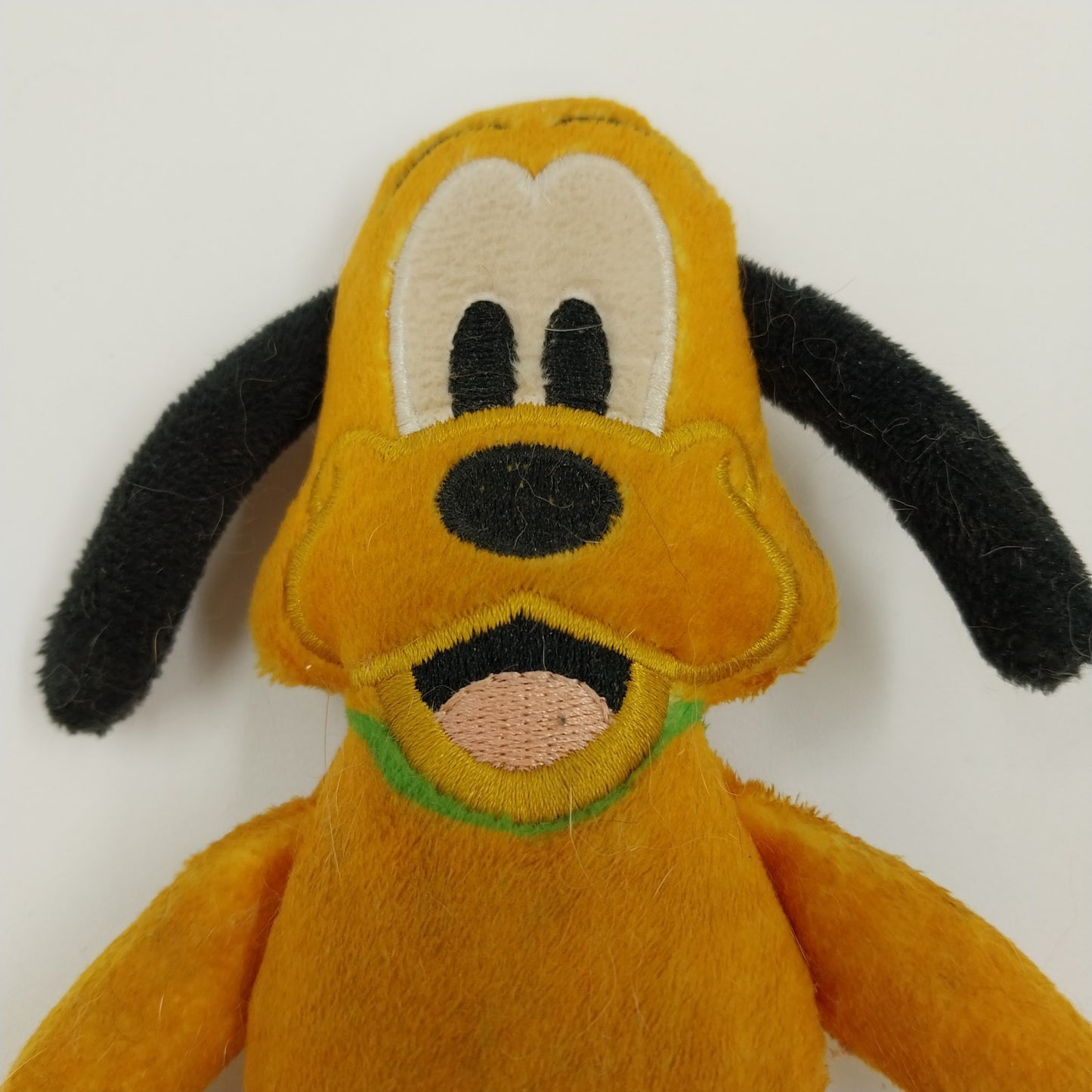 Disney Junior Pluto Plush 7" Yellow Stuffed Toy Dog Animal Mickey Mouse For Kids