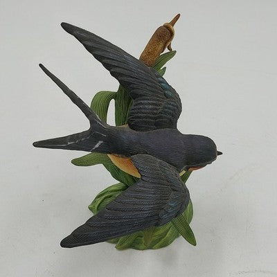 Garden Bird Barn Swallow Figurine by Lenox Fine Porcelain 1993 with Certificate