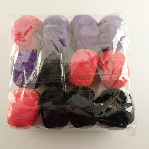 12 Pcs Small Velvet Pumpkins 3" Faux Halloween Fall Decor Rustic Farmhouse Set