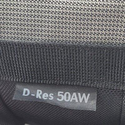 Lowepro D-Res 50AW Camera Belt Bag Black/Gray 9x5x6" w/ Strap & Rain Hood