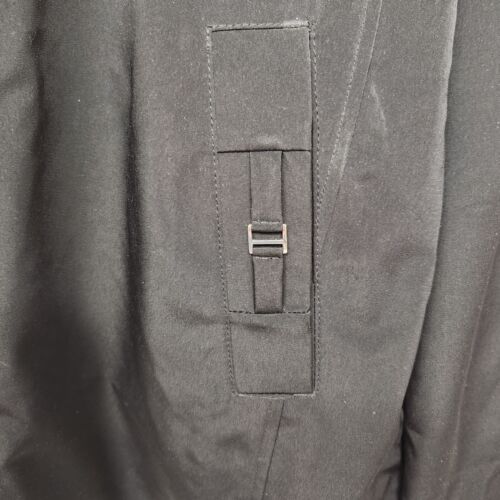 Fleet Street Reversible Women's Hooded Coat Beige/Black Full Zip Size Medium