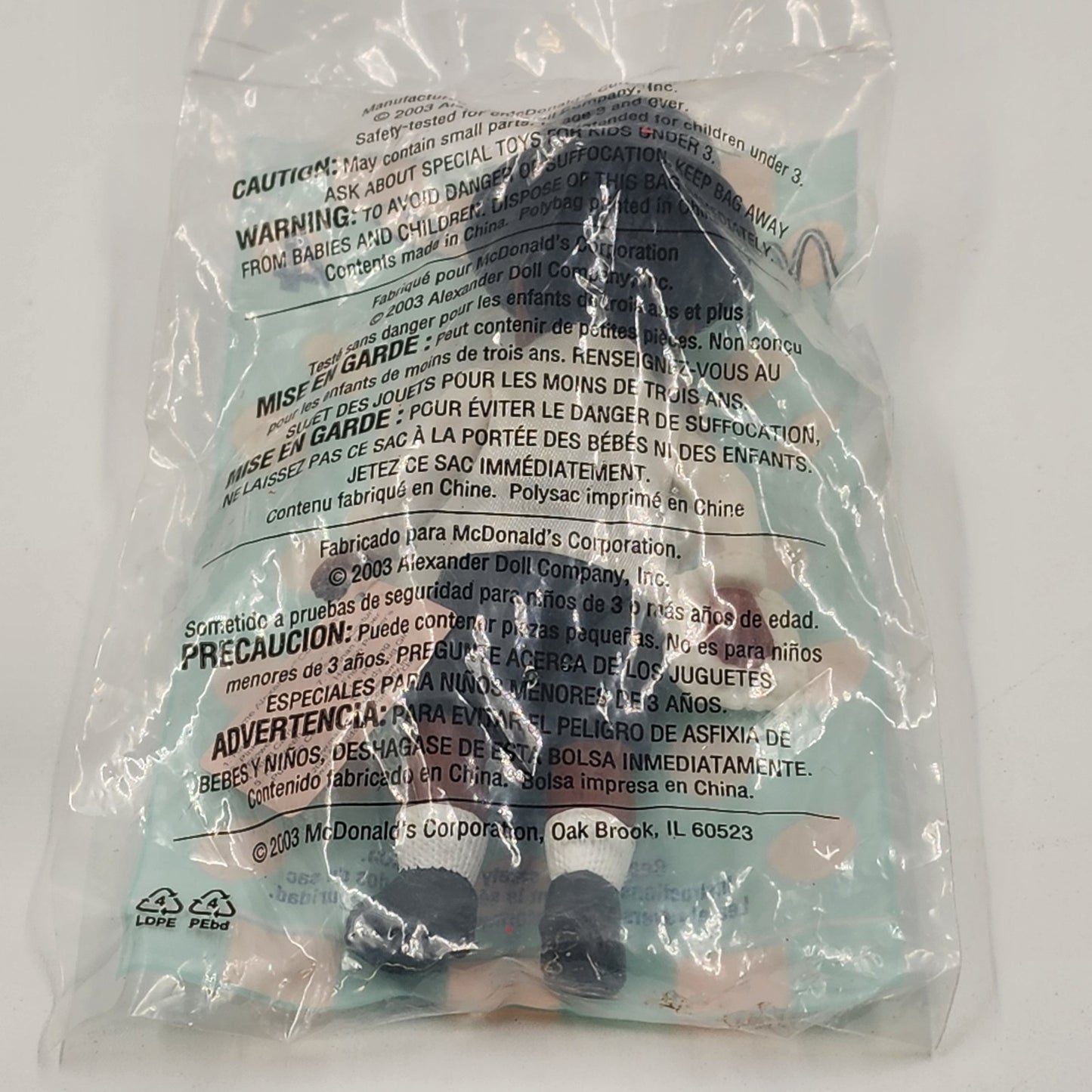 McDonald's 3 Pieces Madame Alexander Happy Meal Toy Dolls No 3 4 10 Sealed 2003