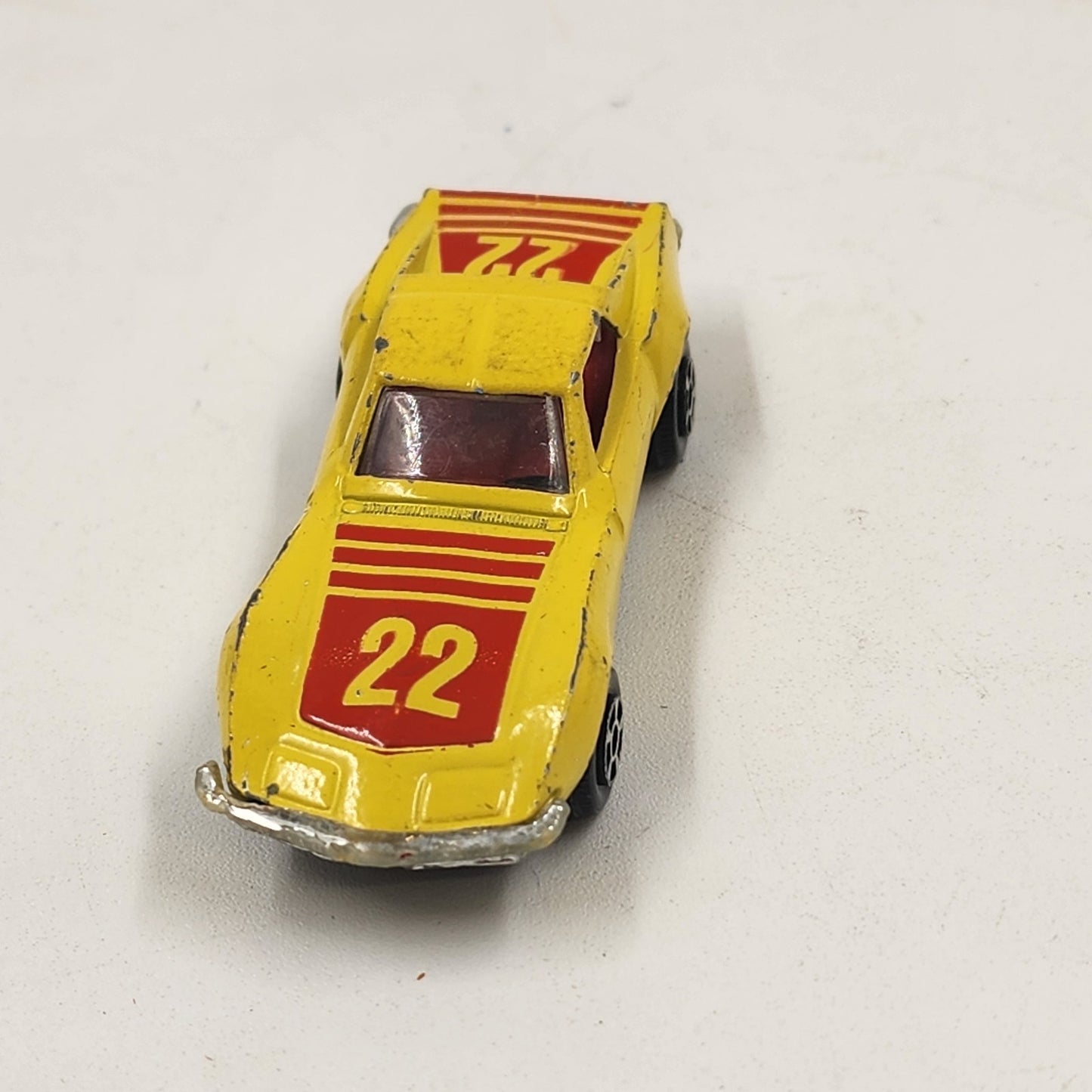 4 Yatming Diecast Car Toys Blue Delightful Van Porche #16 Yellow Car #22 Mustang