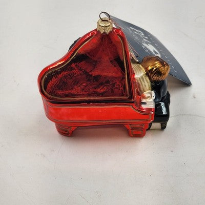 Kurt Adler 1999 Ornament Blown Glass Ray Stevens Everything Is Beautiful Joy to The World