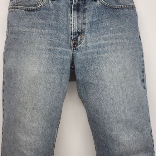 Levi's 550 Men's Jeans 32 x 32 Classic Relaxed Fit Blue Medium Stonewash Red Tab
