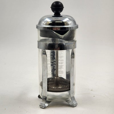 Bodum Chambord French Press 12oz 8-Cup Coffee Maker Black Clear 7.5" Original