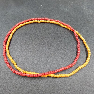 Lot Seed Bead Stretch Necklaces & Bracelets Orange White Turquoise Boho