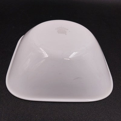 6 Corelle Vitrelle Scandia White 6.5" Square Soup Cereal Bowls Oven Safe