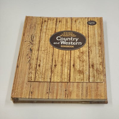 Readers Digest Country & Western Songbook w/ Lyric Booklet Sealed Hardcover 1983