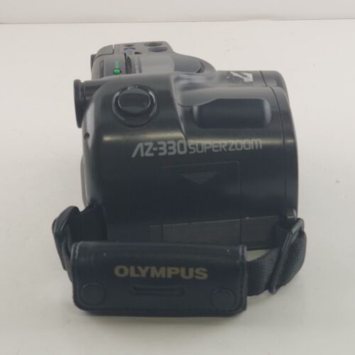 Olympus AZ-330 Super Zoom Camera 35mm Film 38-105 mm Zoom Lens Not Tested