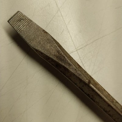 Craftsman Screwdriver 10" Long 1/4 Forged USA 41584 H WF Flat Standard Tip USA