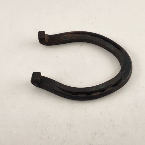 Forged Horseshoe Vintage Metal #2E England Good Luck Primitive Horse Shoe