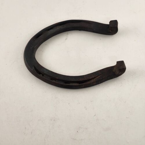Forged Horseshoe Vintage Metal #2E England Good Luck Primitive Horse Shoe
