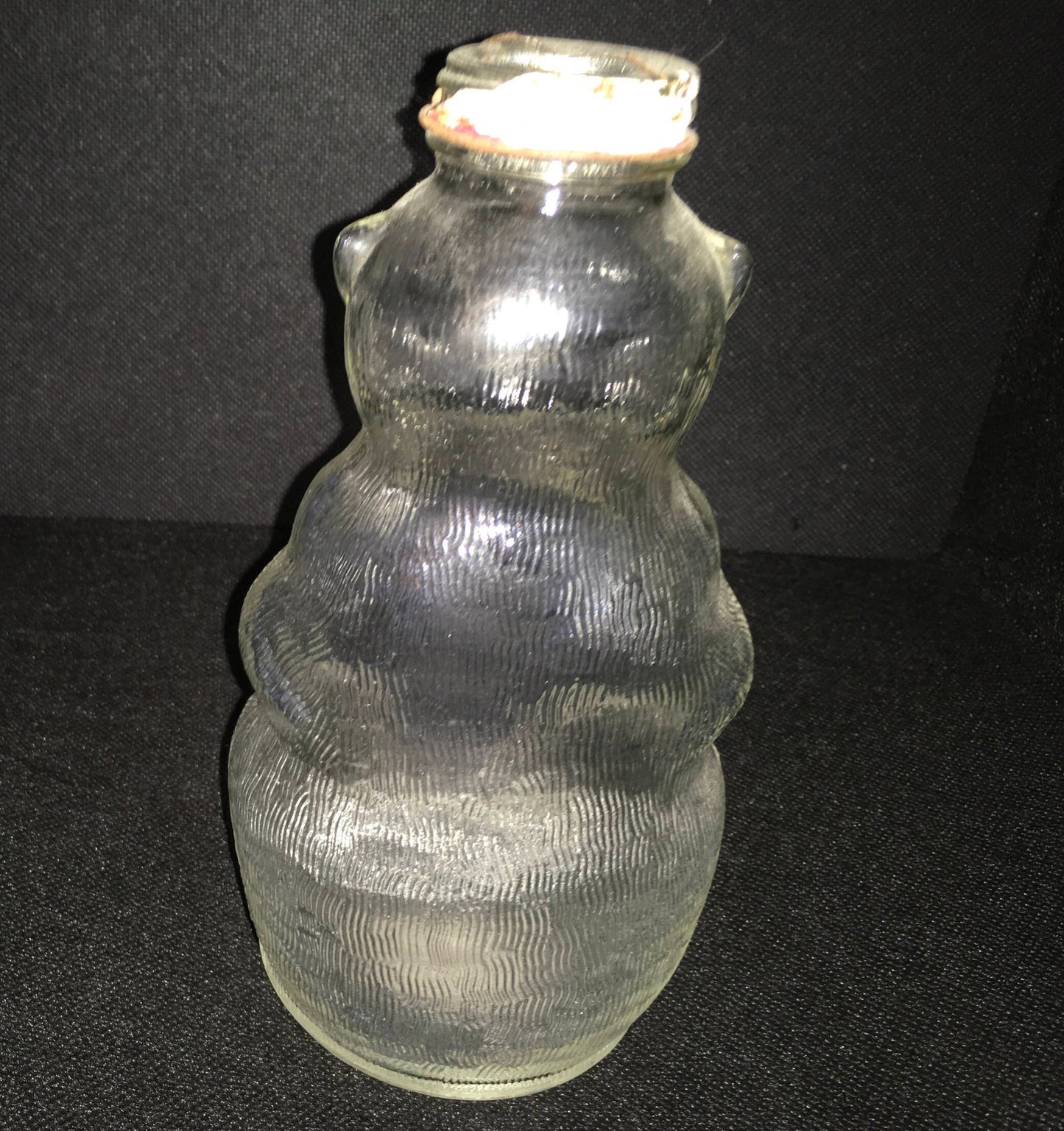 Snow Crest Beverages Glass Bear bank