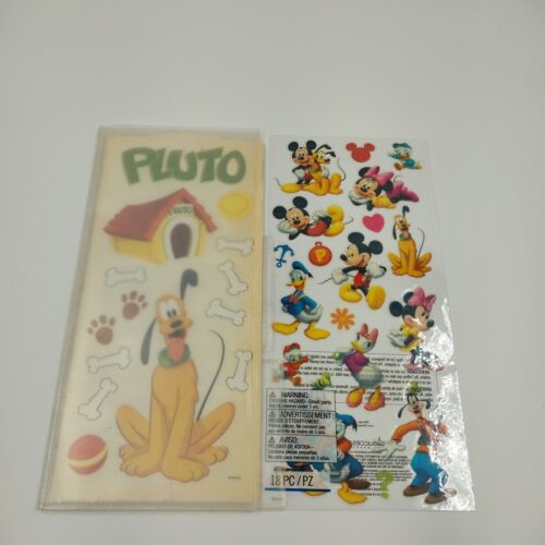 Disney Characters Stamp Book Stickers Mickey Minnie Donald Dumbo Scrapbooking
