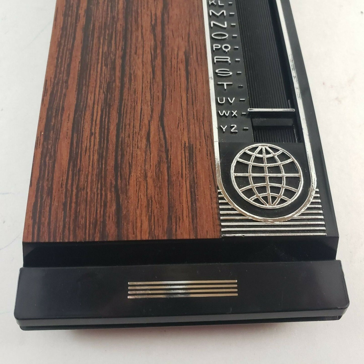 Push Button Pop-Up Address Book Vintage Desktop Phone Contact Information Holder