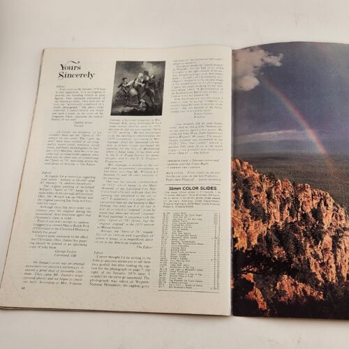 Arizona Highways 1976 March Edition The Moods of Weather Last Cattle Drive