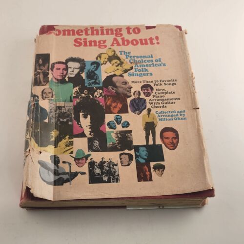 Something To Sing About HC Book of Folk Music by Milton Okun with Artist Bio's
