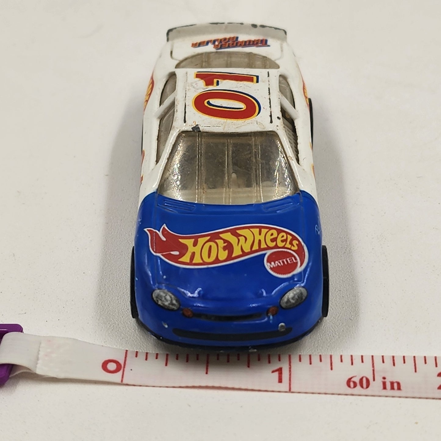 Mattel Hot Wheels #01 Thunder Roller NASCAR Racing Race Car Rare 1997 Vtg China