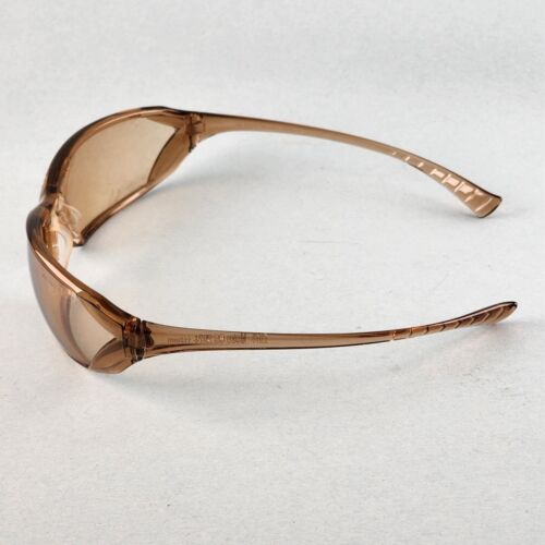 Gateway Metro Safety Glasses Full Face Caramel Frame Bronze Mirror Lens ANSI Z87