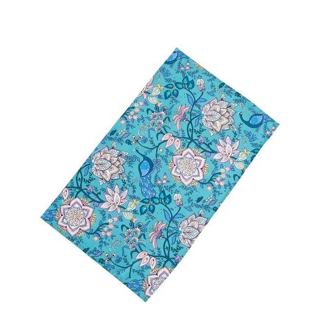Vera Bradley Kitchen Towel 2Pc Set Peacock Garden Cotton 15 x 24.5 NEW